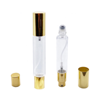 Bouteilles à roulettes d'aromathérapie à Double extrémité de 10 ml, bouteilles à billes d'huile essentielle, nouveau Design