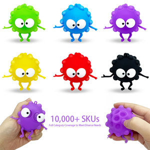 Jincan Novedosa Bola Antiestrés 3D de Silicona Pequeña con Diseño de Rata, Llavero de Juguete para Niños - Product Image 2