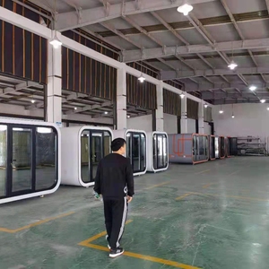 Nhà Lắp Ghép 2 Phòng Ngủ, Nhà <span class=keywords><strong>Container</strong></span> 2 Phòng Ngủ Di Động Sang Trọng Bằng Phẳng Cho Văn Phòng Mô-đun Hiện Đại Có Thể Gập Lại - Product Image 2