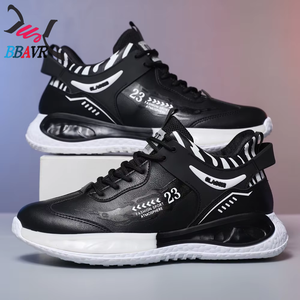 Chaussures de sport décontractées à semelle épaisse pour jeunes, respirantes avec doublure en maille, antidérapantes pour le quotidien au printemps et en automne – Vente en gros - Product Image 3