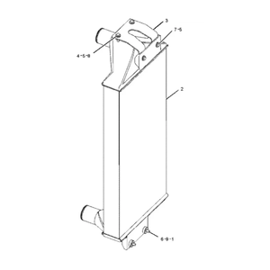 Radiador del mercado de accesorios 243-5063 Core Assembly Cat Excavator E320c Tanque de agua para 120K JAP 12K <span class=keywords><strong>JJA</strong></span> SZP 140K 140M B9G 160M D9T - Product Image 2