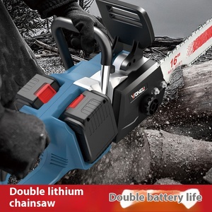16-Inch Double High <b>Power</b> Brushless Chain <b>Saw</b> Double Lithium Battery Industrial Handheld Outdoor Wood Cutting Tree <b>Saw</b> - Product Image 4