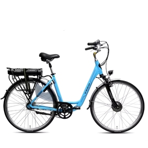 TXED 700C Neues Modell 7-Gang LCD-Display Aluminiumlegierungsrahmen 36V Lithium-Akku Elektronisches 60 km <span class=keywords><strong>E</strong></span>-Bike mit Gepäckträger für <span class=keywords><strong>Damen</strong></span> - Product Image 1
