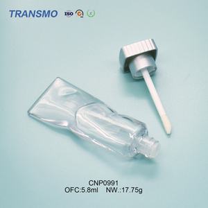 Fabricante de Envases Cosméticos de Marca Privada, Tubos de Brillo Labial Transparentes Únicos de 5 ml con Logotipo Personalizado - Product Image 1