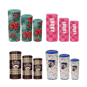 En stock – Nouveaux accessoires de golf – Housse de tête de club en cuir PU pour Driver, Fairway et Hybride – Idéal comme cadeau - Product Image 2