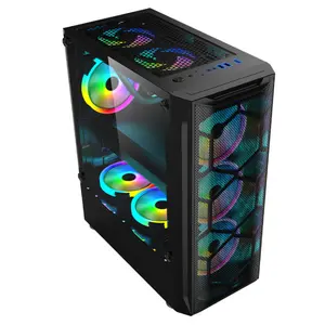 Top quality mesh case computer gamer pc game with high