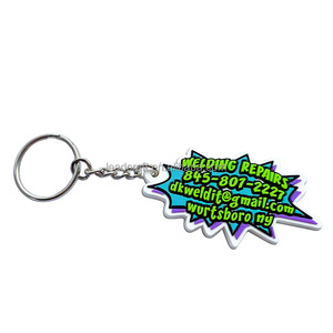 Logotipo personalizado nuevo suave PVC Bovelty 2024 3D llavero de goma capuchino llavero de goma llavero de Navidad tamaño libre - Product Image 1