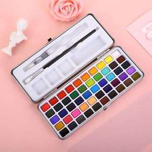 ชุดศิลปะระบายสีน้ำระดับพรีเมียมสำหรับ130ชุดสีน้ำเกรดศิลปิน