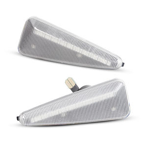 Nouvelle condition ambre LED clignotant latéral pour <span class=keywords><strong>Dacia</strong></span> <span class=keywords><strong>Sandero</strong></span> lentille fumée Plug & Play pièces automobiles sans erreur - Product Image 4