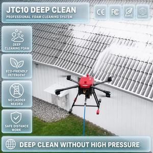 Limpiador de Alta Presión con Agua Fría JTC10 Deep Clean Foam, Dron de Limpieza Profesional UAV para Techos y Superficies Exteriores - Product Image 1