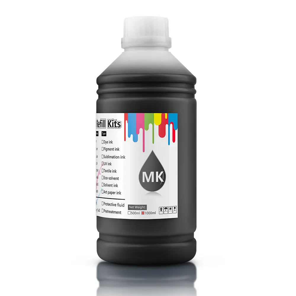 Supercolor 1000ML/ขวดน้ำหมึก Wall เครื่องพิมพ์หมึกสำหรับ Canon TM-200 205 300 305เครื่องพิมพ์ Vivid Pigment Ink