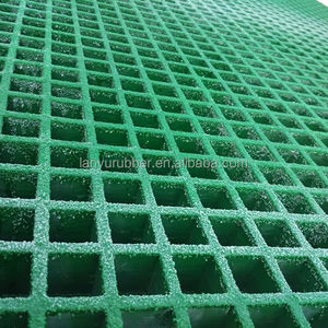 Solution antidérapante Grille moulée en fibre de verre FRP GRP pour pont passerelle à plate-forme - Product Image 1