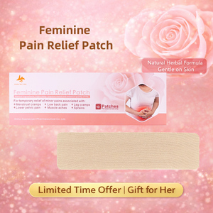Cerotto Personalizzabile per il Sollievo dal Dolore Femminile, Cerotto Comfort per il Benessere Ciclico, Sigillato Singolarmente, Design Igienico, Prodotto in Impianto GMP - Product Image 1