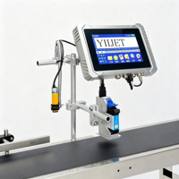 Machine de codage TIJ automatique haute vitesse pour la date d'expiration des œufs, le code QR, le numéro de lot, nouvelle imprimante à jet d'encre à solvant 600 dpi Xp600 Flex