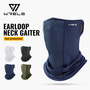 <span class=keywords><strong>Cache</strong></span>-<span class=keywords><strong>cou</strong></span> WRELS durable et fonctionnel avec attaches auriculaires, élastique et respirant, pour l'été, le cyclisme en extérieur et la protection solaire - Product Image 1