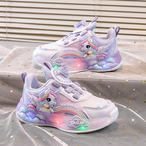 <span class=keywords><strong>Zapatillas</strong></span> Deportivas Unisex Cema 2025 para Estudiantes, Nueva Colección de Primavera, Estilo Casual, <span class=keywords><strong>Zapatillas</strong></span> de Invierno para Niños, Diseño de <span class=keywords><strong>Unicornio</strong></span> y Princesa con Botones - Product Image 5