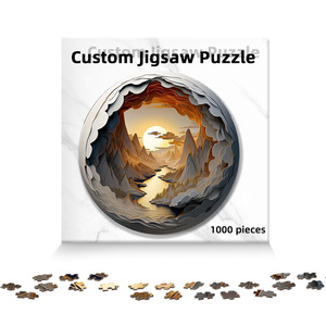 <span class=keywords><strong>Puzzle</strong></span> <span class=keywords><strong>3D</strong></span> Stéréoscopique Transfrontalier en Papier Version Adulte <span class=keywords><strong>1000</strong></span> Pièces Emballage Boîte Couleur Fabricant Personnalisé 14 Ans et Plus - Product Image 5