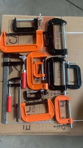Cast Iron <strong>C</strong> <strong>Clamps</strong> for Woodworking and Industrial Tools Malleable Metal Assembly <strong>Clamp</strong> for Laboratory Use - Product Image 4