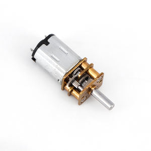 전기 마이크로 브러시 <span class=keywords><strong>DC</strong></span> 6V 12 볼트 24V 3000rpm 박차 기어 모터 N10 N20 N30 자동 잠금 팬 용 기어 박스 포함 - Product Image 2