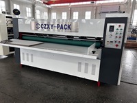 Machine de découpe semi-automatique pour carton ondulé, nouvelle génération, avec lame fine, rainureuse et rainureuse à fentes pour la fabrication de cartons