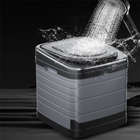 Grand tabouret de voiture pliable en plastique, tabouret d'urgence, Portable, pliable, toilettes de Camping pour l'extérieur