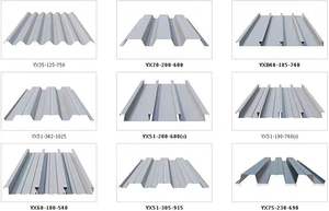 <span class=keywords><strong>Plaque</strong></span> de support de plancher ondulée galvanisée pour <span class=keywords><strong>toiture</strong></span> fermée, YXB51-200-600 YXB65-170-510, tôle de <span class=keywords><strong>toiture</strong></span> en acier - Product Image 2