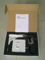 Robinet intelligent pour lavabo, standard hôtelier 5 étoiles, moderne, à poser sur comptoir, chromé, avec affichage numérique