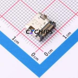 XUBF-0339-0794 USB Connector SMD Connector ( Connector Type: Type-C )( Protocol Standard: USB 3.1 )( Gender: Female ) - Product Image 2