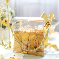 Boîte Cadeau Transparente Personnalisée Populaire Magnifiquement Emballée pour Noël, Anniversaire, Fête, Prix – Boîte en Plastique