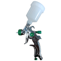 H2006P Mini pistolet en plastique haute pression HVLP pistolet en acier inoxydable par gravité/pression alimentation Air trousse à outils pièces pour compresseur d'air
