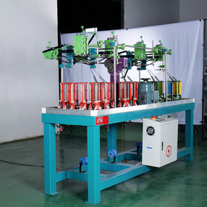 Tín Dụng Đại Dương Tự Động Phẳng & Vòng Dây Đàn Hồi Bện Máy Với Bobbin Winder Cho Vòng Đeo Tay Dây Kéo - Product Image 1