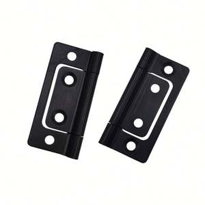 Vente chaude 2 pouces noir Antique laiton Antique Bronze blanc Nickle armoire charnière Non modulaire charnière affleurante - Product Image 4