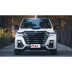 Kit de carrocería para Toyota <span class=keywords><strong>Land</strong></span> <span class=keywords><strong>cruiser</strong></span> 200 2016-2020, mejora al estilo del navegador, incluye parachoques delantero y trasero con rejilla, superventas - Product Image 3