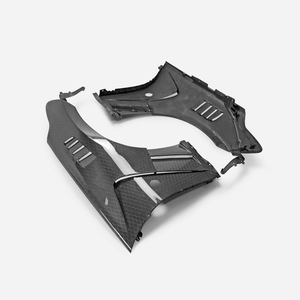 Guardabarros Delantero de Fibra de Carbono con Tejido de Panal de Abeja de Lujo EPR para 370Z Z34 (2009 en Adelante), Estilo EPA con Ventilaciones Superiores Abiertas - Fácil Instalación - Product Image 4