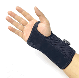 Attelle de main réglable personnalisée de haute qualité bouton rotatif stabilisateur de poignet orthèse orthopédique de poignet pour canal carpien - Product Image 2
