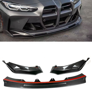 Alerón Delantero Estilo V <span class=keywords><strong>de</strong></span> Fibra <span class=keywords><strong>de</strong></span> Carbono Seca para BMW G80 M3 G82 M4, Proceso <span class=keywords><strong>de</strong></span> <span class=keywords><strong>Autoclave</strong></span> |   Garantía <span class=keywords><strong>de</strong></span> ajuste del 100% - Product Image 1