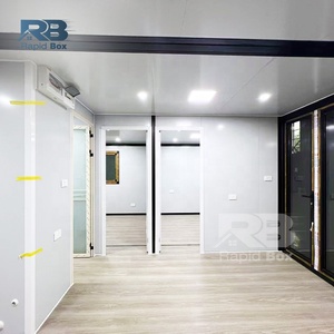 Casa Mobile di Lusso Personalizzabile 20ft, Cabina Moderna, Casa Minuscola Pieghevole, Casa Prefabbricata Portatile in Container - Product Image 5