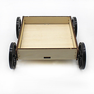 Kit de modèle de chariot à tirer en bois pour enfants, jouet éducatif scientifique STEM, jouet d'apprentissage pour enfants de 4 à 6 ans, assemblage manuel, jouet éducatif - Product Image 3