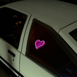 Jdm Universele Autoruit Terug Bliksem Neon Gloed Op Led Gloed Paneel Styling Auto Decoratie Lamp Led Licht - Product Image 3