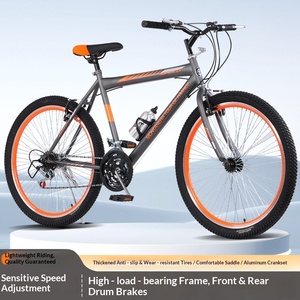 Bicicleta de Montaña de 26 Pulgadas y 21 Velocidades, de Acero con Alto Contenido de Carbono, Ligera, para Adolescentes, Estudiantes, Viajes al Aire Libre - Product Image 4