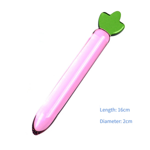 Portable <strong>Glass</strong> Wand <strong>Dildo</strong> Adult Toys Smooth <strong>Glass</strong> Weighted <strong>Dildos</strong> for Vagina Adult Sex Toys for Adult Sex Toys for Couple - Product Image 4