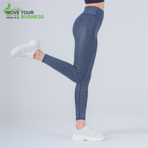 Arabella 2025 Logo personalizzato <span class=keywords><strong>donna</strong></span> <span class=keywords><strong>donna</strong></span> personalizzato Activewear da palestra indossare glutei lifting metallizzato <span class=keywords><strong>Leggings</strong></span> <span class=keywords><strong>lucidi</strong></span> - Product Image 2