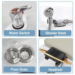 XFMC di buona qualità salone mobili Shampoo ciotola stazione Thai barbiere Shampoo letto per parrucchiere barbiere negozio di lavaggio sedia - Product Image 3