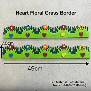 Do-It-Yourself maternelle salle de classe décoration dentelle bordure Non-tissé tissu feutre Stickers muraux culturel <span class=keywords><strong>bricolage</strong></span> nouveauté cadeaux - Product Image 4