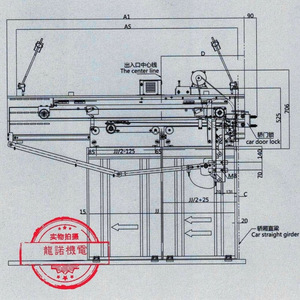 Operador de Puerta de Ascensor de Apertura Lateral 131-52, Unidad Principal de Puerta de Cabina Asíncrona de Frecuencia Variable - Product Image 1