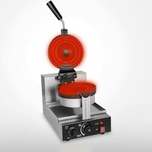 Machine à Gaufres et Snacks Populaire : Crêpière Électrique UFO pour Burgers et Paninis - Product Image 4