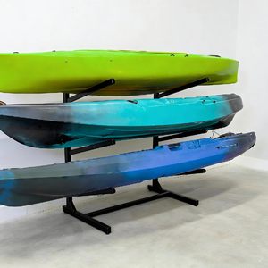 Support de rangement pour <span class=keywords><strong>kayak</strong></span> et SUP EVER-LEADING modèle LD-KR1005, résistant aux intempéries, en acier galvanisé robuste, réglable - Product Image 2