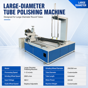 Machine de polissage interne pour tuyaux métalliques, machine de décapage de rouille des parois intérieures, machine de polissage miroir pour tuyaux en acier - Product Image 2