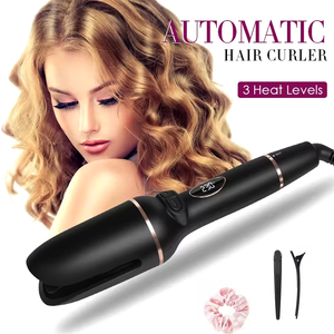 Nhà Máy Bán Buôn Tóc Xoăn Kim Cương Gốm LCD <span class=keywords><strong>Curling</strong></span> Sắt Tóc Curler Tự Động <span class=keywords><strong>Curling</strong></span> Sắt - Product Image 4