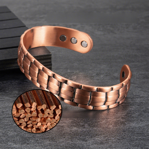 Bracciali in Rame Puro Unisex, Classici Bracciali Magnetici con Magneti da 3500 Gauss, Gioielli in Rame Puro al 100%, Idea Regalo - Product Image 4